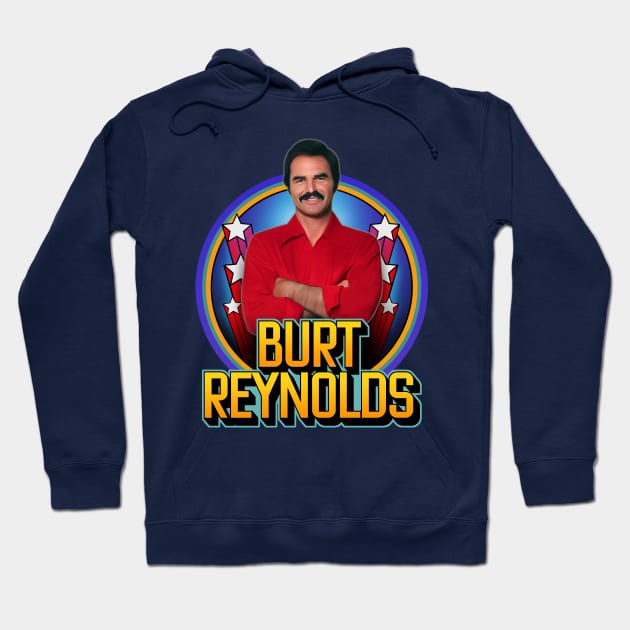 Burt Reynolds Hoodie by Trazzo